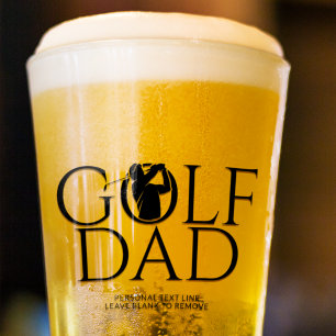 Trendy Cool "GOLF VATER" Pint Glas