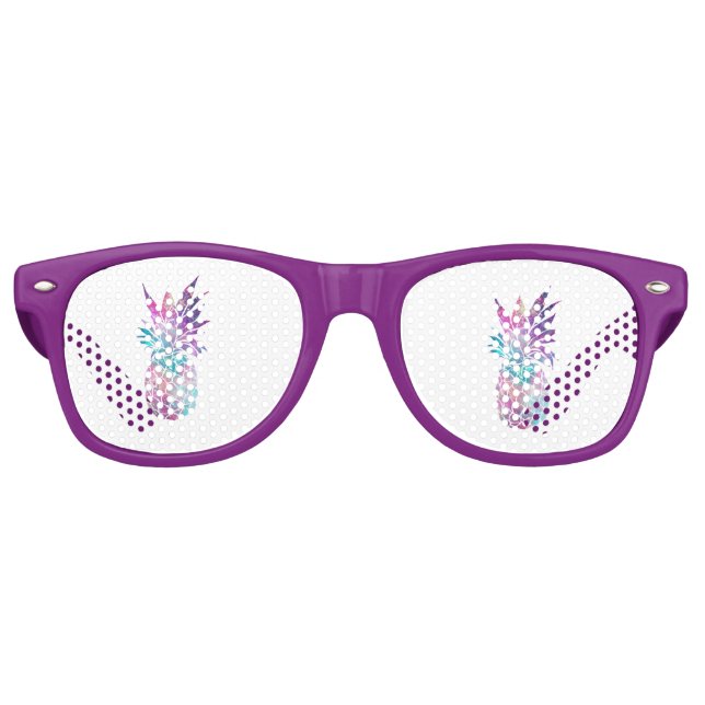 Trendy Coole Ananas Partybrille (Vorderseite)