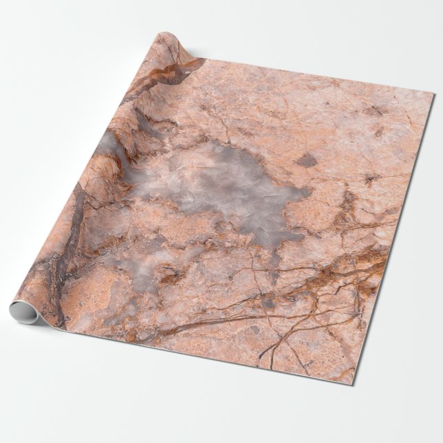Trendy Coole Marmorstein-Textur Geschenkpapier (Ungerollt)