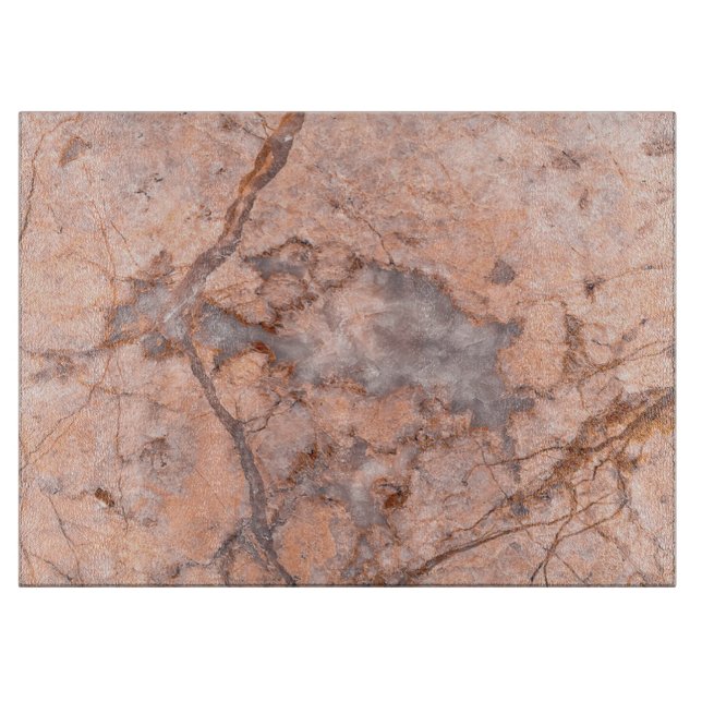 Trendy Coole Marmorstein-Textur Schneidebrett (Vorderseite)