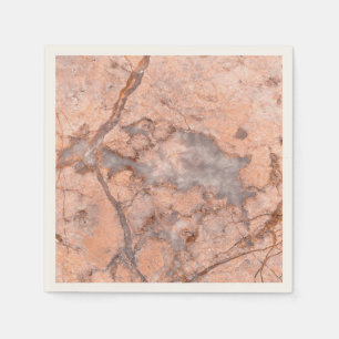 Trendy Coole Marmorstein-Textur Serviette
