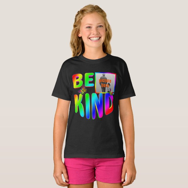 TRENDY CUSTOM IST EINE ART FARBIGE RAINBOW-SCHALTF T-Shirt (Vorne ganz)