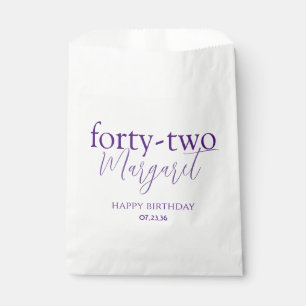 Trendy Custom Printed Birthday Party Fevor Bags Geschenktütchen