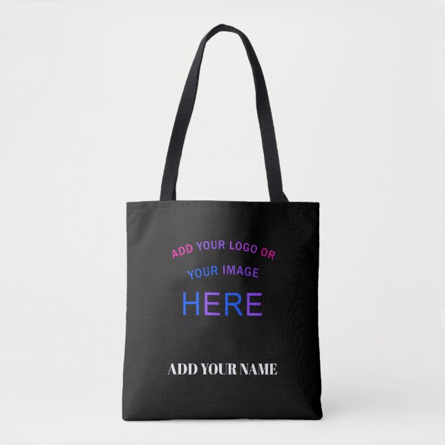 Trendy Customizable Personalisiert Trademark Black (Vorderseite)