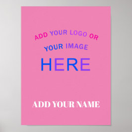 Trendy Customizable Personalisierte Markenzeichen  Poster