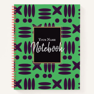 Trendy Customizable Spiral Notebook & Journal Notizbuch