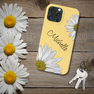 Trendy Daisies Boho Whimsical Yellow Case-Mate iPhone Hülle
