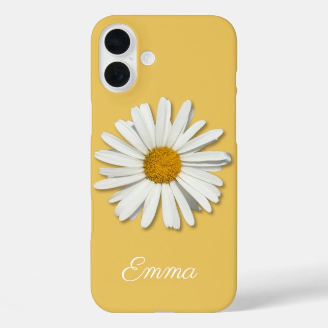 Trendy Daisy Blume Blossom Hübsche Blumenmode Case-Mate iPhone Hülle (Rückseite)