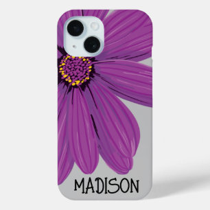 Trendy Daisy Floral Abbildung Custom name Case-Mate iPhone Hülle