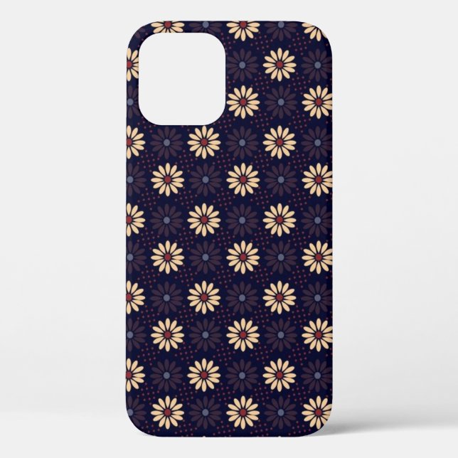 Trendy Daisy Floral Case-Mate iPhone Case (Rückseite)