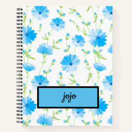 Trendy Daisy Floral Notizbuch