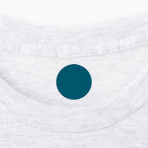 Trendy Deep Cyan - Label Etiketten