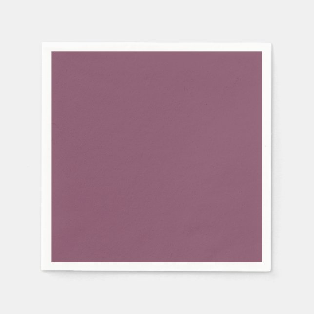 Trendy Deep Plum - Napkins Serviette (Vorderseite)