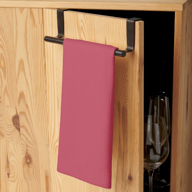 Trendy Deep Raspberry Red - Kitchen Towel Geschirrtuch (Drittel gefaltet)