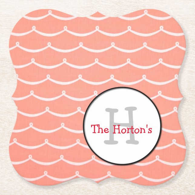 Trendy. Designer-Untersetzer Untersetzer (Vorderseite)