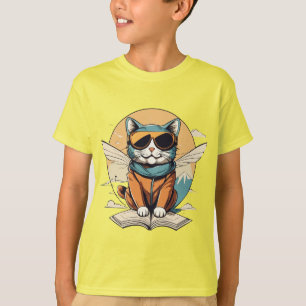 Trendy Digital Illustration T - Shirt