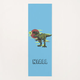 Trendy Dinosaur Personalisiert Yogamatte