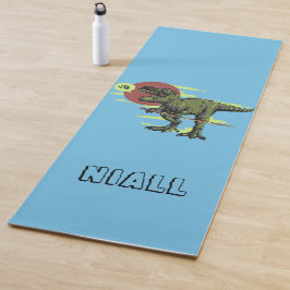 Trendy Dinosaur Personalisiert Yogamatte