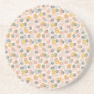 Trendy dots Muster werfen Kissen Getränkeuntersetzer