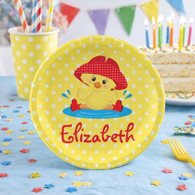 Trendy Duck Pappteller (Von Creator hochgeladen)