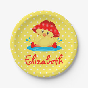 Trendy Duck Pappteller