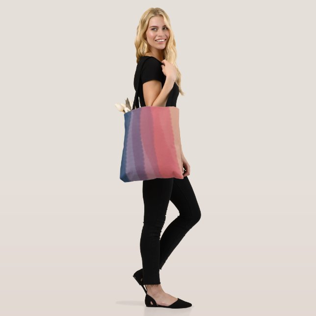 Trendy Dusk Colored Watercolor Malerei (Am Model)