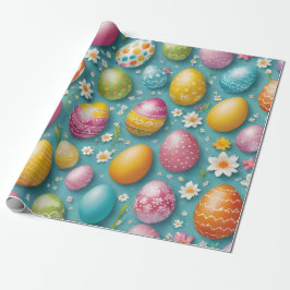 Trendy Eggs Easter Collection Geschenkpapier