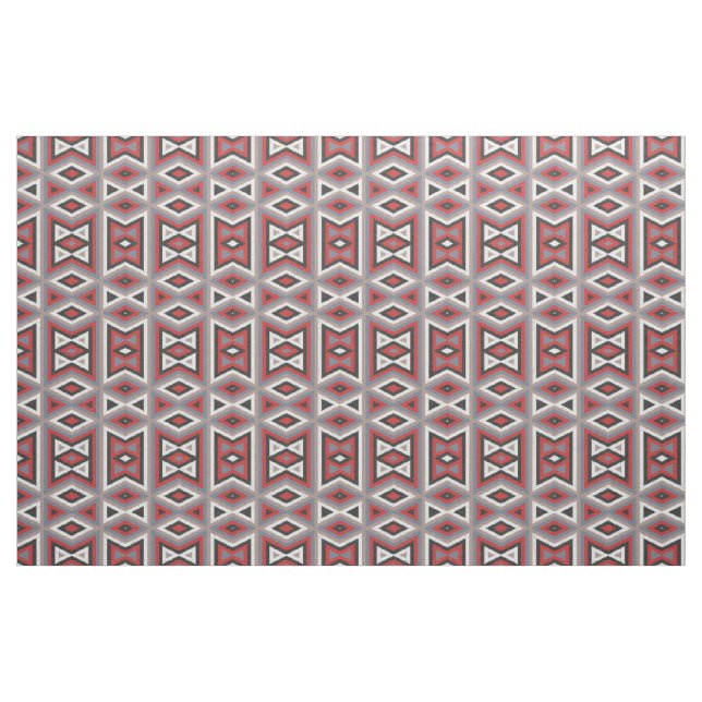 Trendy Ethnic American Native Indian Stam Pattern Stoff (Fat Quarter (45,7 x 55,9 cm))
