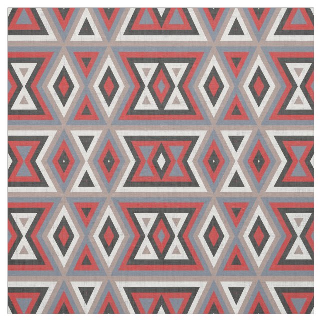 Trendy Ethnic American Native Indian Stam Pattern Stoff (Muster)