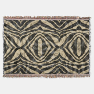 Trendy Exotic Zebra Fur Muster Animal Print Decke