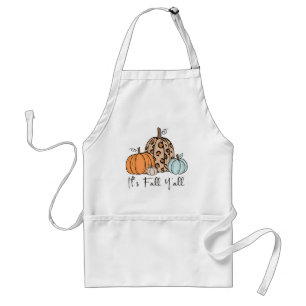Trendy Fall Pumpkin Zitat "It's Fall Y'all" Schürze