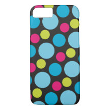 Trendy farbenfrohe Dots Muster Moderne Whimsical F