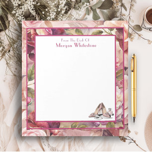 Trendy Fashion Designer Stiletto Heelses Custom Notizblock