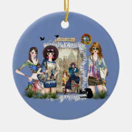 Trendy Fashion Models & Anton Pieck Keramik Ornament
