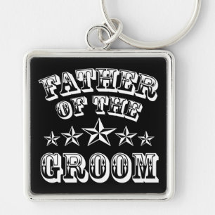 Trendy Father Of The Groom Keychain Schlüsselanhänger