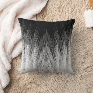 Trendy Feather Print Kissen