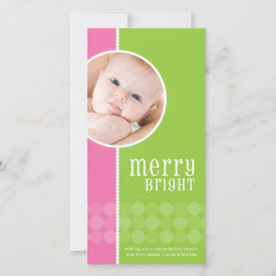 TRENDY FEIERTAGS-FOTOKARTE:: goodcheer 8 Feiertagskarte