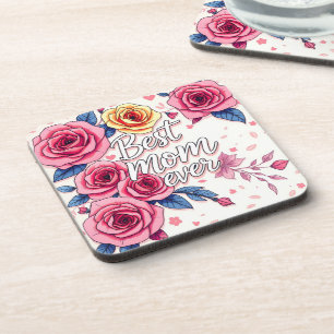 Trendy Floral Luxury Geschenksammlung Getränkeuntersetzer