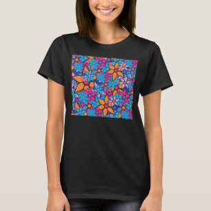 Trendy Floral Pattern T-Shirt