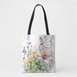 Trendy Floral Tote Bag