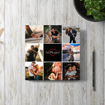 Trendy Foto Collage Magnetic Card