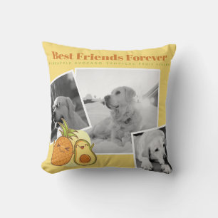 Trendy FOTO Collage Pillows für MÄDCHEN - Niedlich Kissen