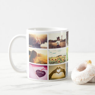 Trendy Foto Mosaik Tasse