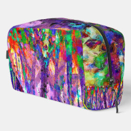 Trendy Full Vivid Conduroy Colors Malerei Waschbeutel