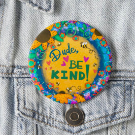 Trendy Fun Kindness Einzigartiger Typ sein freundl Button