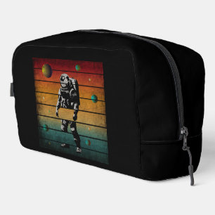 Trendy Funny Astronaut Vintag Space Planet Waschbeutel