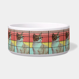 TRENDY FUNNY NIEDLICH CAT VINTAG NAPF