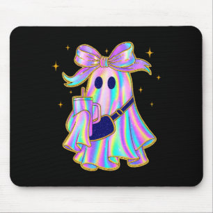Trendy Ghost Shirt Coffee Tumbler Pastell Hallowee Mousepad