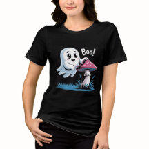 Trendy Ghost T - Shirt - Funny Halloween Graphic T