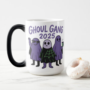 Trendy Ghoul Gang Coffee Squad Halloween 2025 Verwandlungstasse